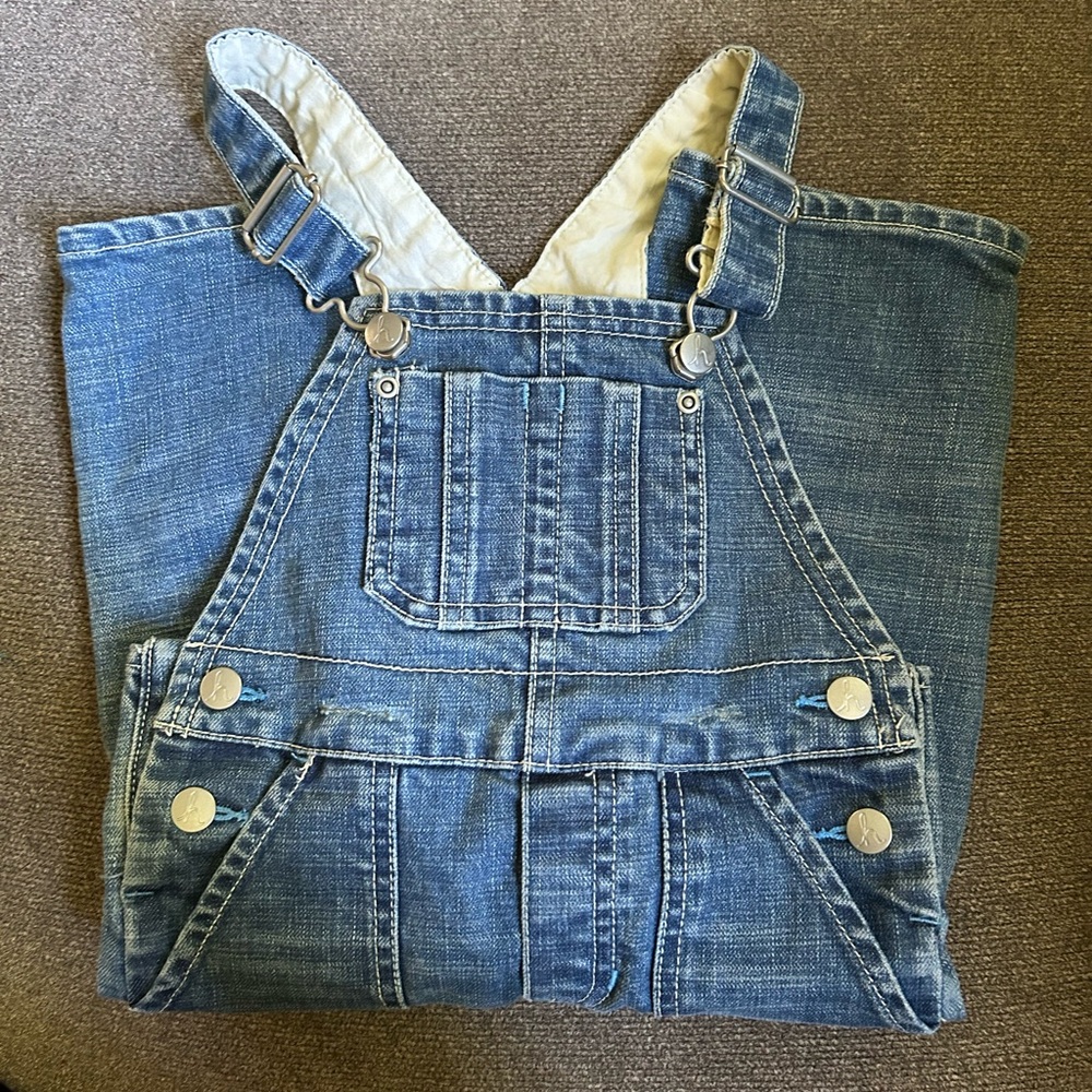 Hatley Baby Denim Overalls Sz 18-24m Toddler Jean